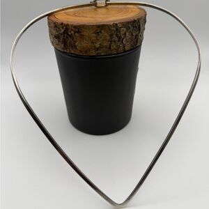 Sterling Silver V-Shaped Collar Necklace 16.4g